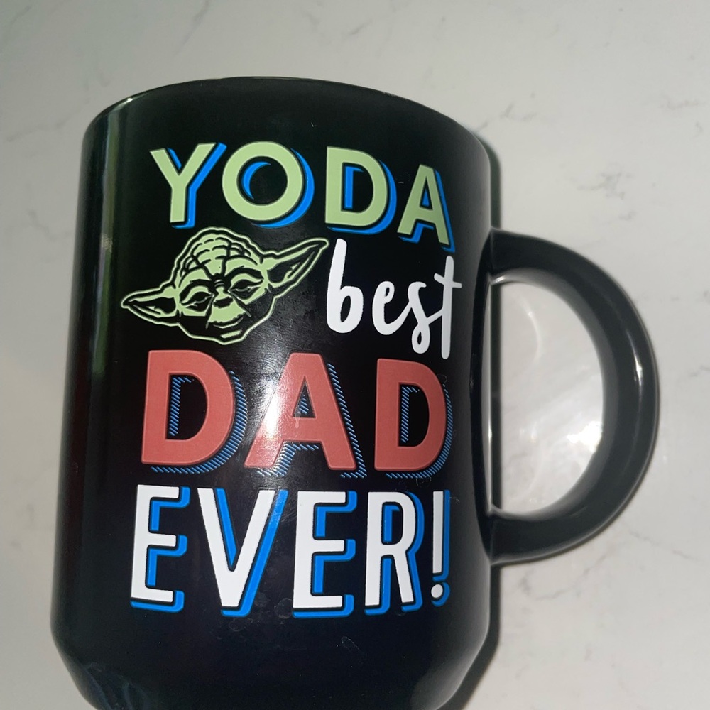 Star Wars  Coffee Mug Yoda Best Dad Ever! Novelty New Fathers Day Gift Drinkware